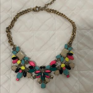 Neon Jcrew necklace